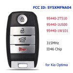 2013-2015 Kia Sorento / 4-Button Smart Key / PN: 95440-1U500 / SY5XMFNA04 (AFTERMARKET)